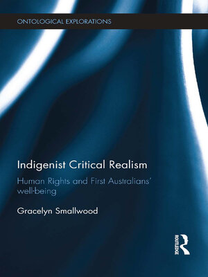 cover image of Indigenist Critical Realism
